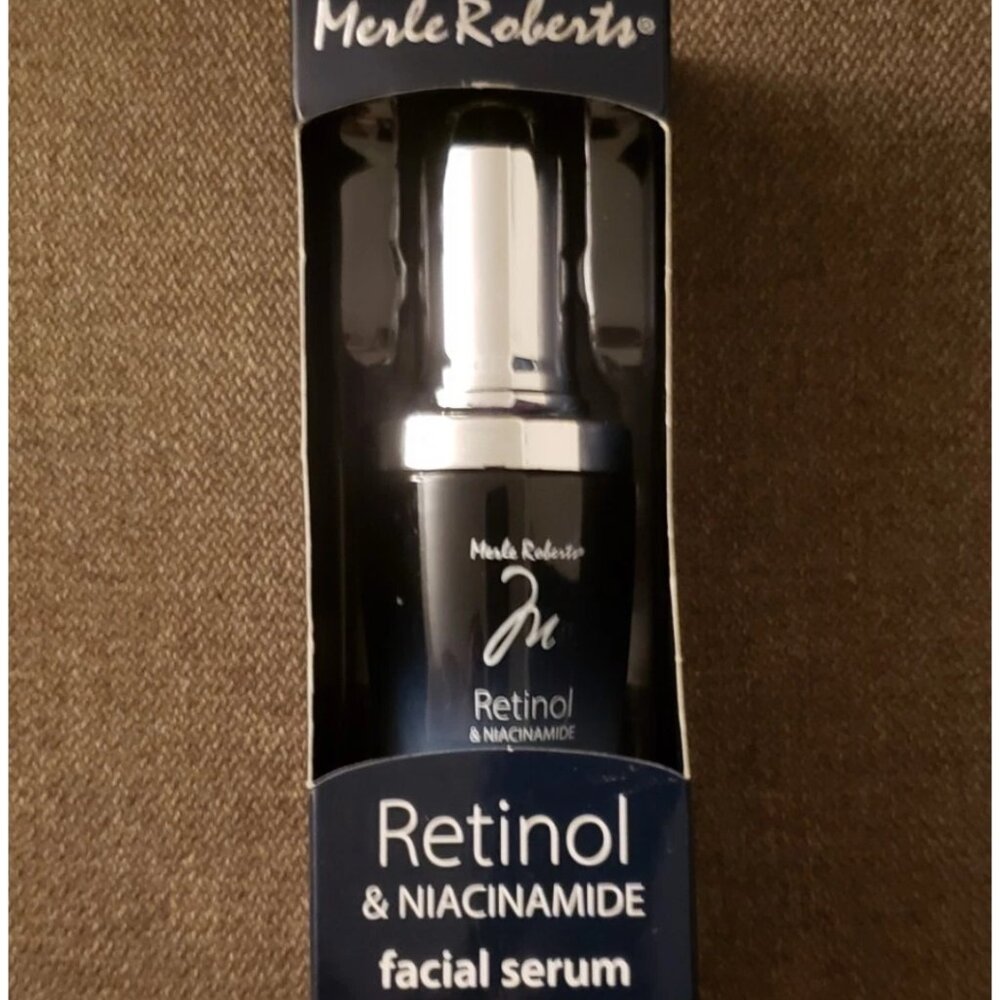 Merle Roberts Retinol and Niacinamide Facial Serum 1 fl oz Bottle Brand New